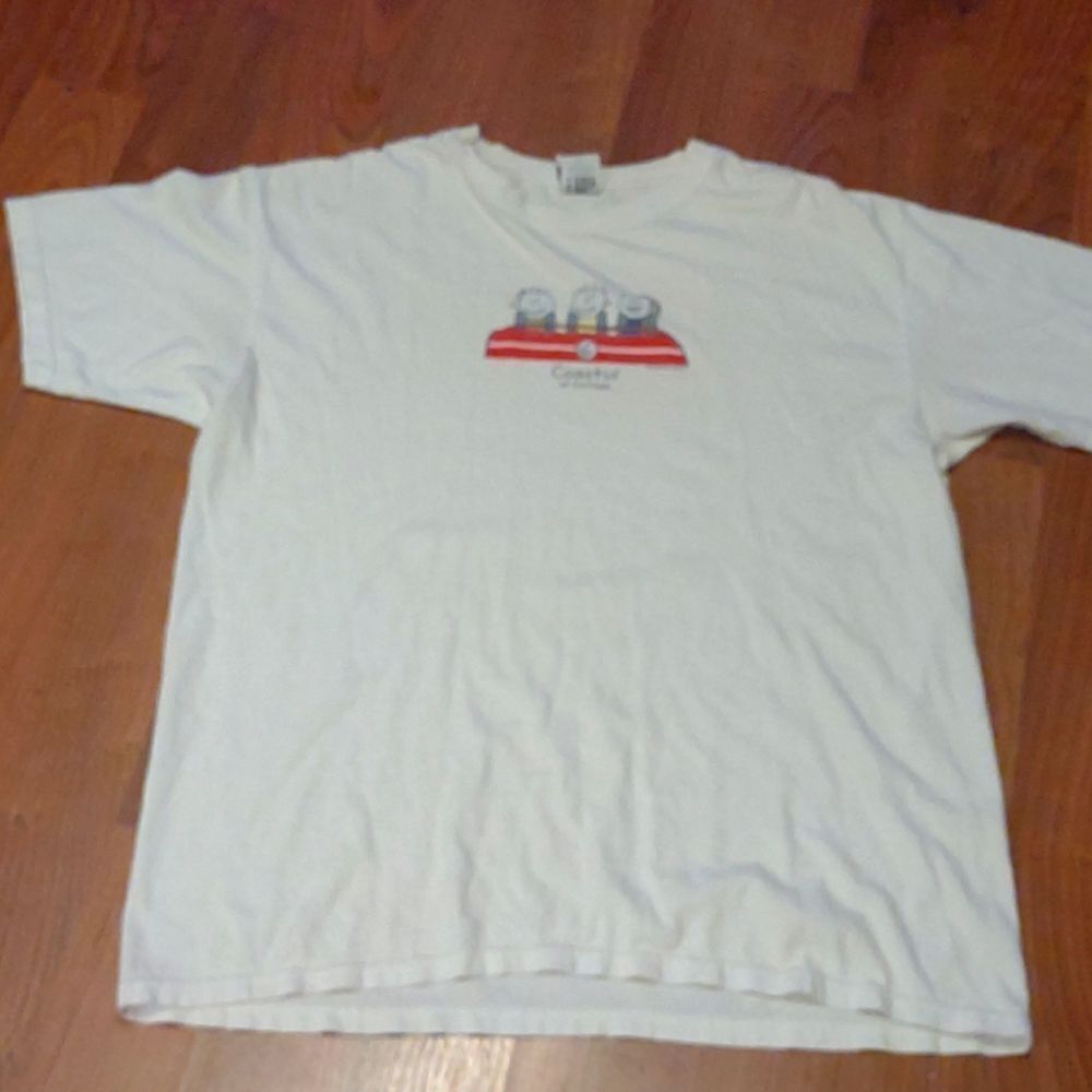 COPY - Six flags coasting tee shirt man 2004 size XLarge